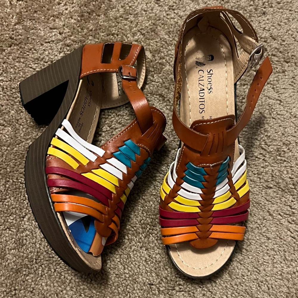 Mexican Authentic artisanal high heels